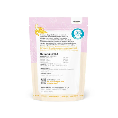 Banana Bread Dog Treats