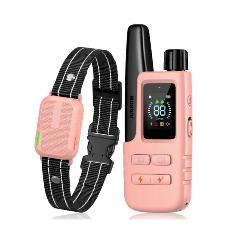 Dog Training Collar 4500FT Dog Training Behavior Aid, Remote IPX8 Waterproof with 4 Training Modes, Outdoor Rechargeable E-Collar DT61