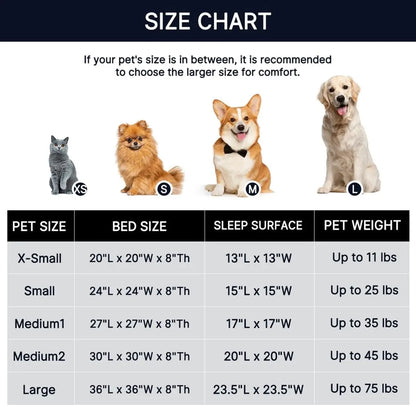 WESTERN HOME WH Calming Anti-Anxiety Dog & Cat Bed, Cozy Soft Donut Cuddler, Faux Fur Plush Cushion for Small & Medium Pets Pet Bed Fluffy Plush round Pet Durable Cat Daily Use Horizontal Natural