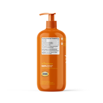 Zesty Paws Fresh Paws Shiny Coat & Bug-Free Bundle (8.5 Oz Salmon Oil + 16 Oz Flea & Tick Spray)