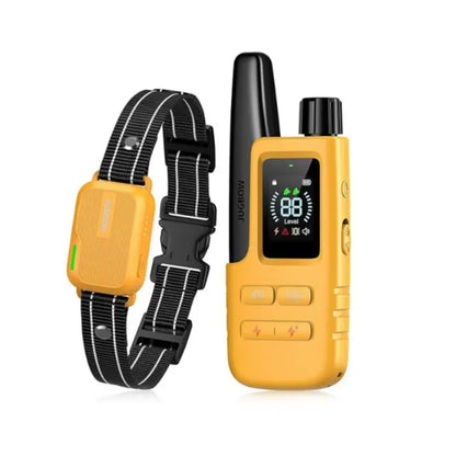 Dog Training Collar 4500FT Dog Training Behavior Aid, Remote IPX8 Waterproof with 4 Training Modes, Outdoor Rechargeable E-Collar DT61