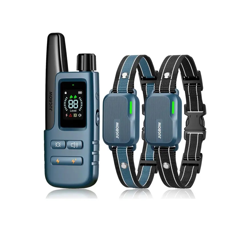 Dog Training Collar 4500FT Dog Training Behavior Aid, Remote IPX8 Waterproof with 4 Training Modes, Outdoor Rechargeable E-Collar DT61