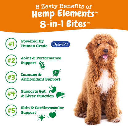 Hemp Elements Best of the Zest 2 Pack Bundle for Dogs