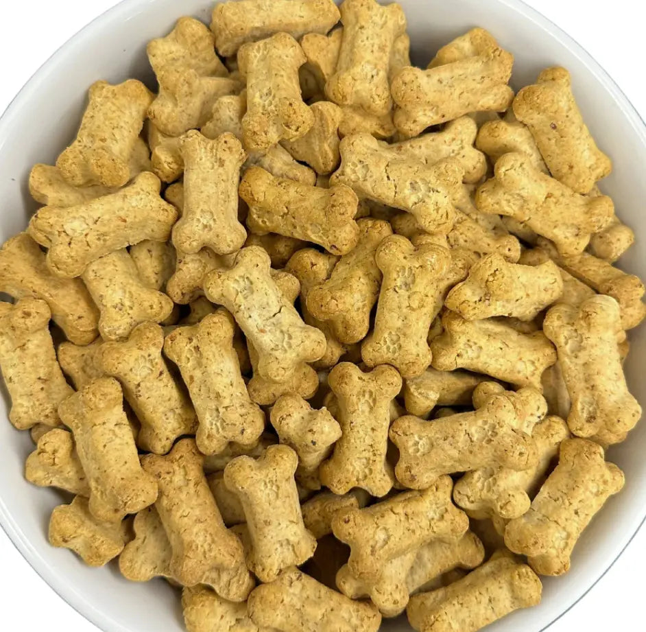 Cheezy Chicken Pot Pie Dog Treats