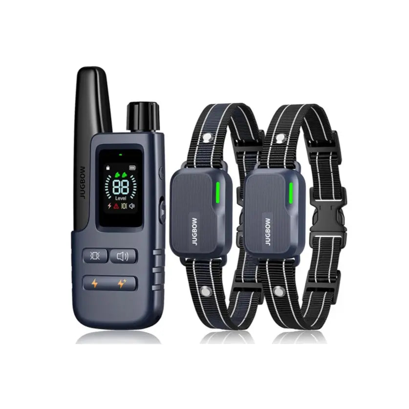 Dog Training Collar 4500FT Dog Training Behavior Aid, Remote IPX8 Waterproof with 4 Training Modes, Outdoor Rechargeable E-Collar DT61