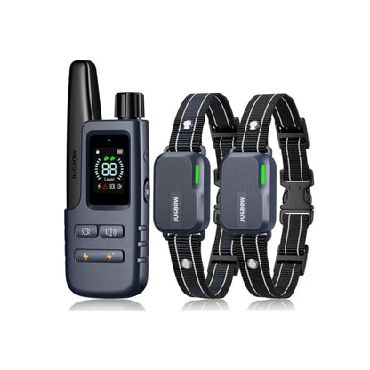 Dog Training Collar 4500FT Dog Training Behavior Aid, Remote IPX8 Waterproof with 4 Training Modes, Outdoor Rechargeable E-Collar DT61