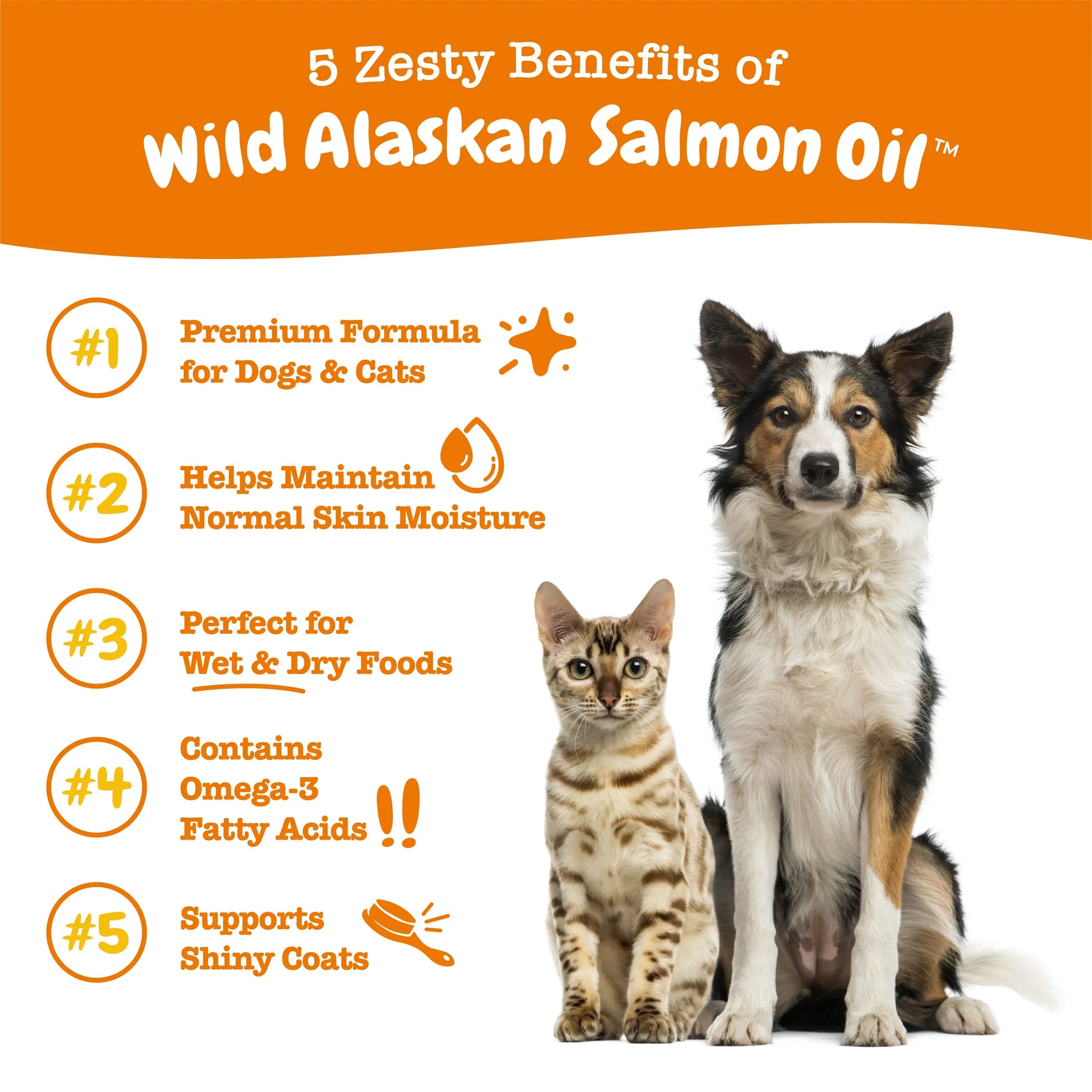 Zesty Paws Fresh Paws Shiny Coat & Bug-Free Bundle (8.5 Oz Salmon Oil + 16 Oz Flea & Tick Spray)