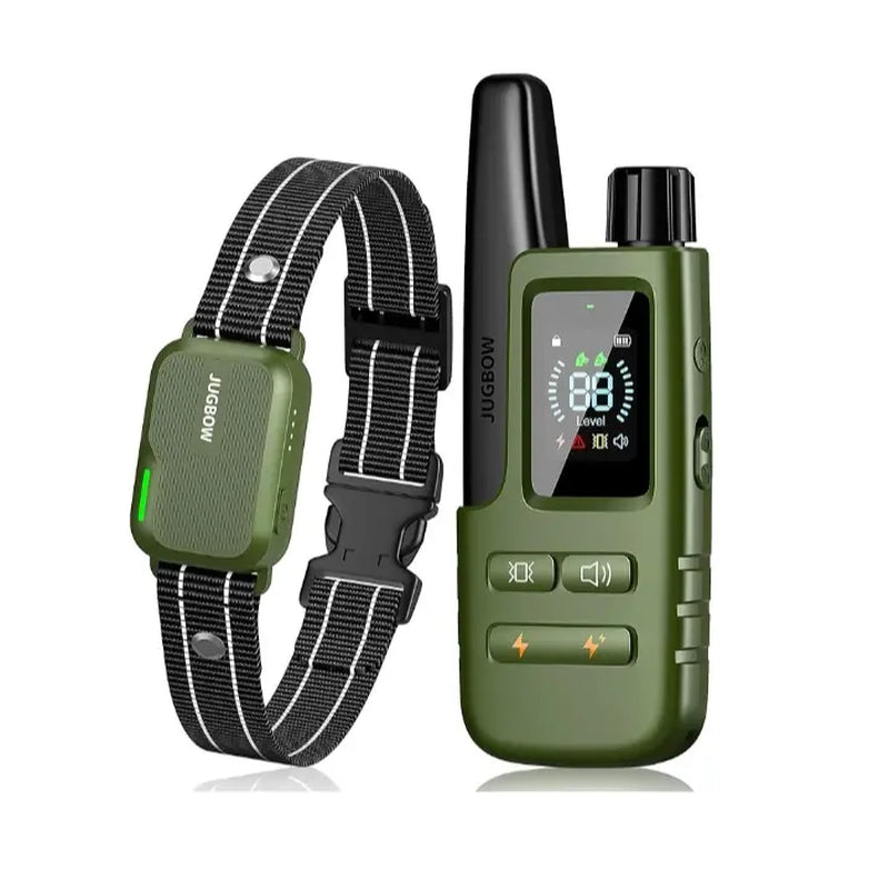 Dog Training Collar 4500FT Dog Training Behavior Aid, Remote IPX8 Waterproof with 4 Training Modes, Outdoor Rechargeable E-Collar DT61