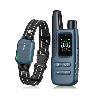 Dog Training Collar 4500FT Dog Training Behavior Aid, Remote IPX8 Waterproof with 4 Training Modes, Outdoor Rechargeable E-Collar DT61