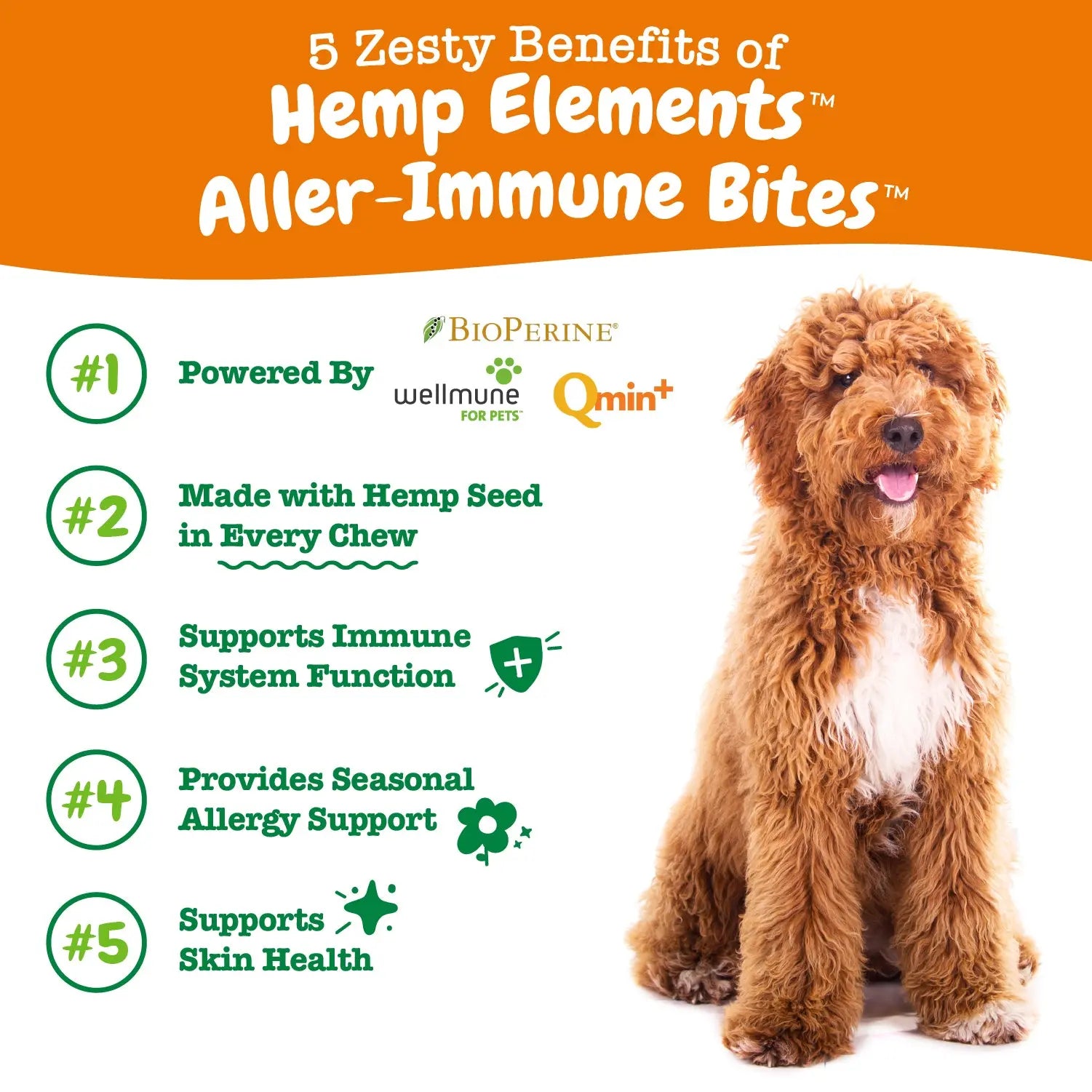 Hemp Elements Best of the Zest 2 Pack Bundle for Dogs