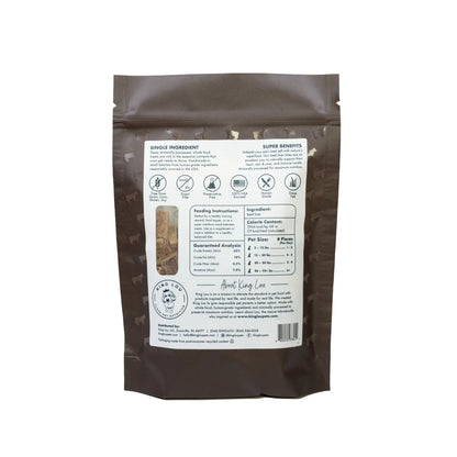 King Lou Pets Beef Liver Bites Dog Treats – Nature’S Multivitamin | Taurine-Rich | 100% USA Sourced, All Natural, Minimally Processed Pet Products