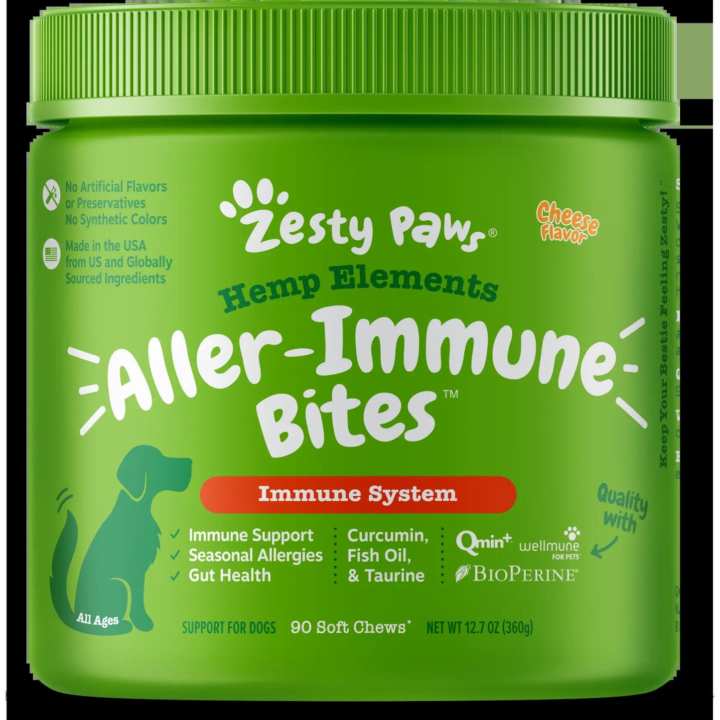 Hemp Elements Best of the Zest 2 Pack Bundle for Dogs