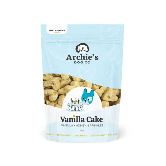 Vanilla Cake with Sprinkles Dog Treats