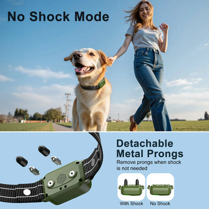 Dog Training Collar 4500FT Dog Training Behavior Aid, Remote IPX8 Waterproof with 4 Training Modes, Outdoor Rechargeable E-Collar DT61